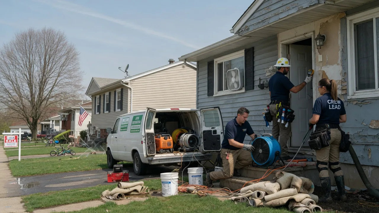 Flood Cleanup in Cedar Hill, TN near me