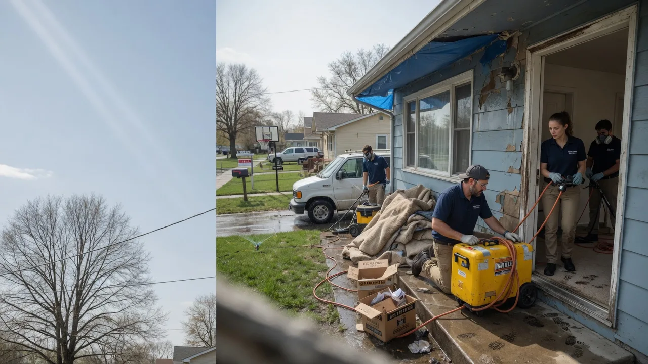 Basement Flood Cleanup in Cedar Hill, TN near me